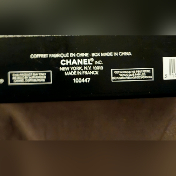 Chanel Empty Gift Box Dust Bag Pink Ribbon Insert Tags Chance Perfume 34 FL OZ - Picture 7 of 15